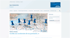 Desktop Screenshot of linde-gas.fr