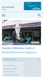 Mobile Screenshot of linde-gas.it